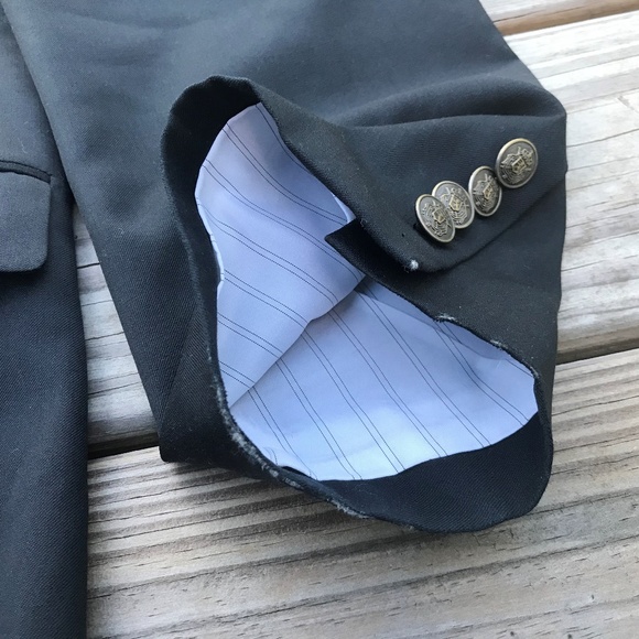 Michael Kors Men Blazer Black Sport Coat Jacket - Picture 7 of 8